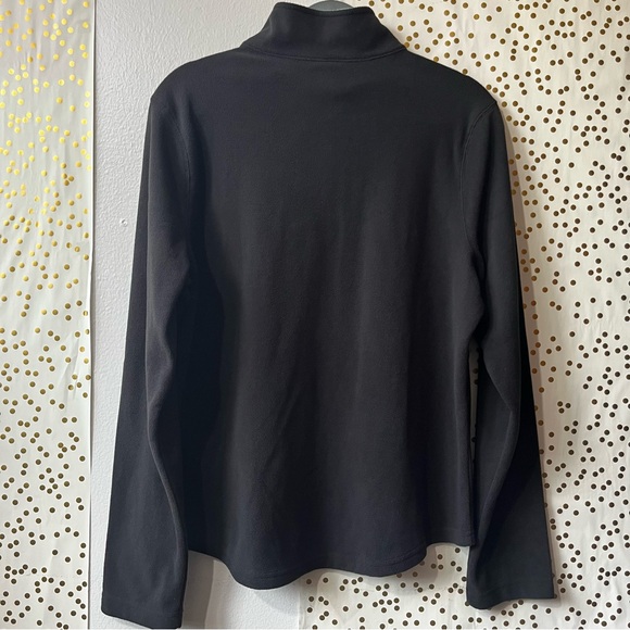 Danskin Black Fleece Pullover size Large - Picture 2 of 7
